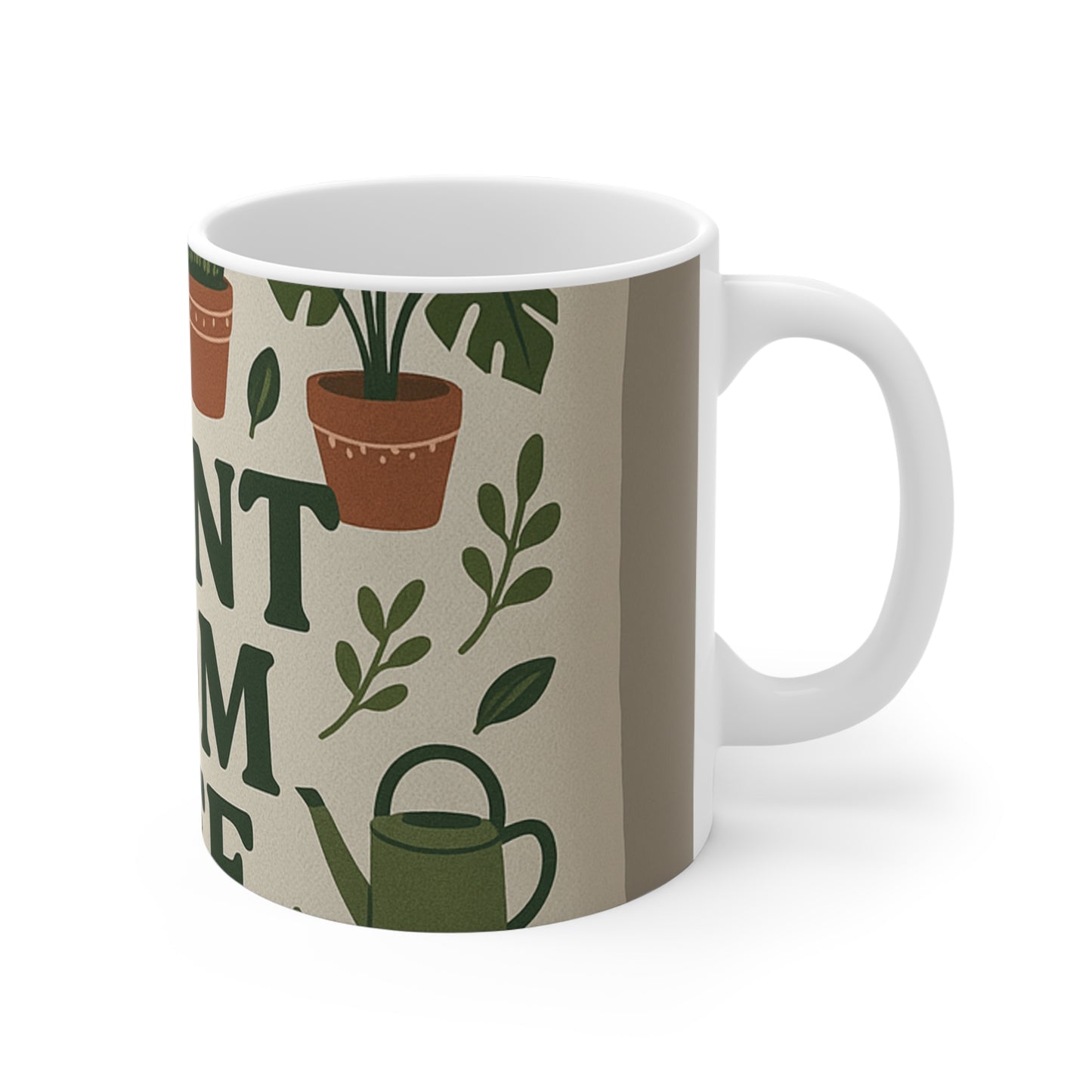 Plant Mom Life Coffee Mug - Botanical Paradise