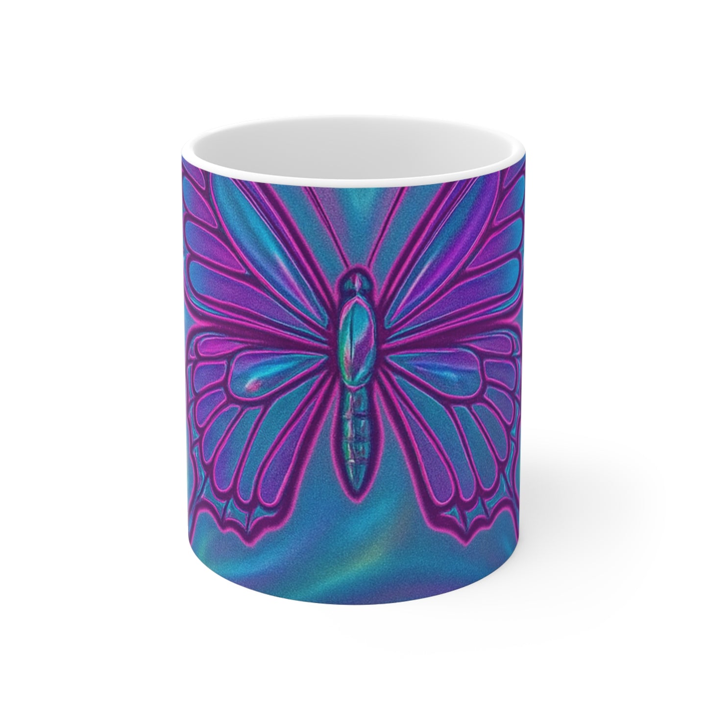 Y2K Princess Coffee Mug - Holographic Dreams