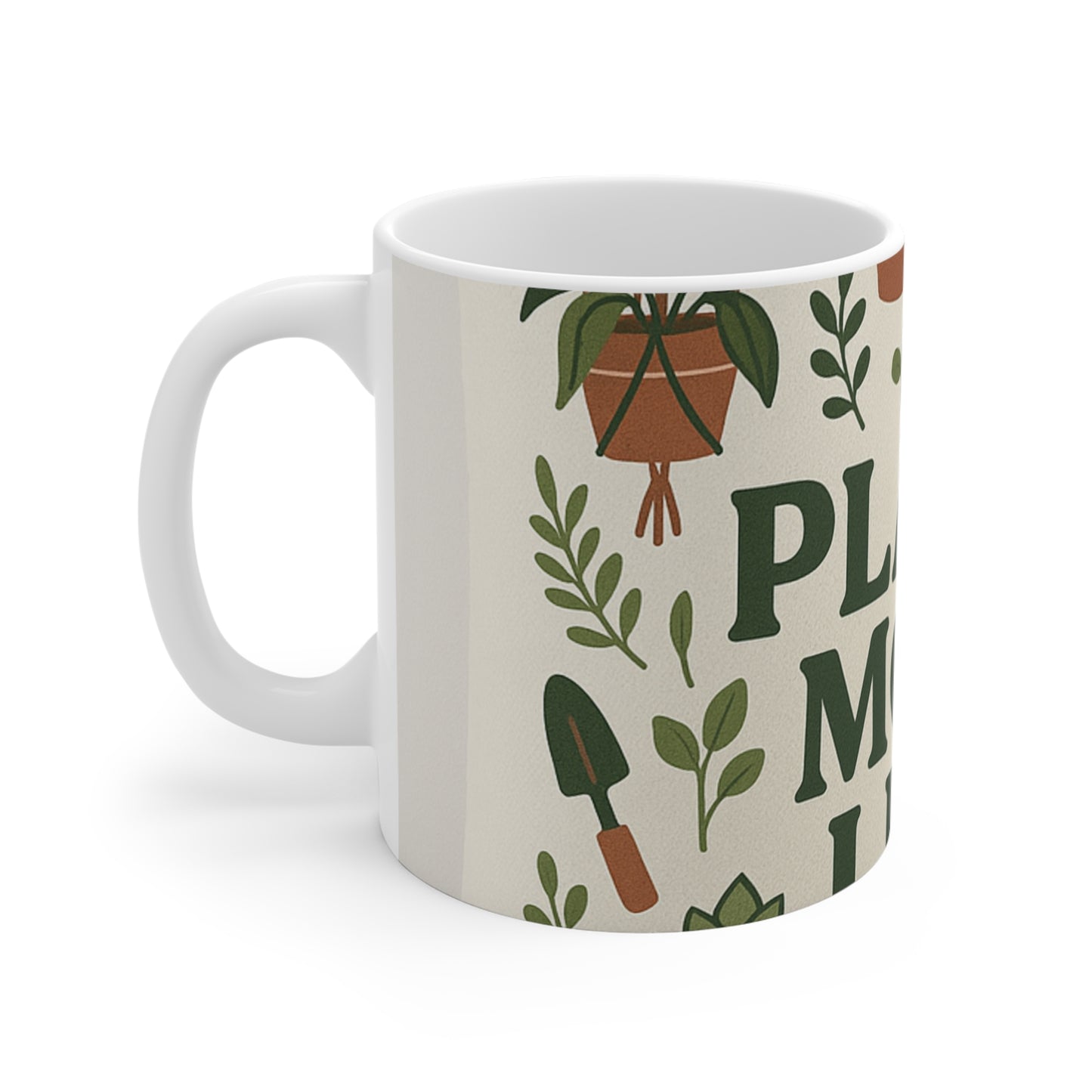 Plant Mom Life Coffee Mug - Botanical Paradise