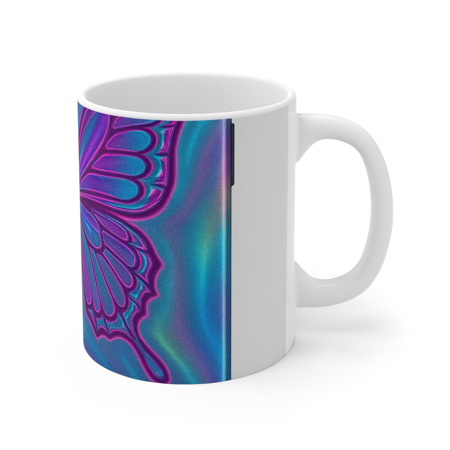 Y2K Princess Coffee Mug - Holographic Dreams