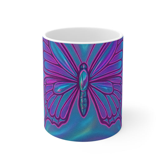 Y2K Princess Coffee Mug - Holographic Dreams