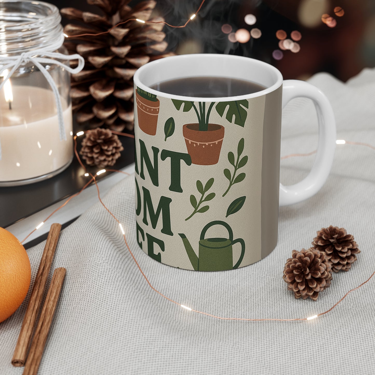 Plant Mom Life Coffee Mug - Botanical Paradise
