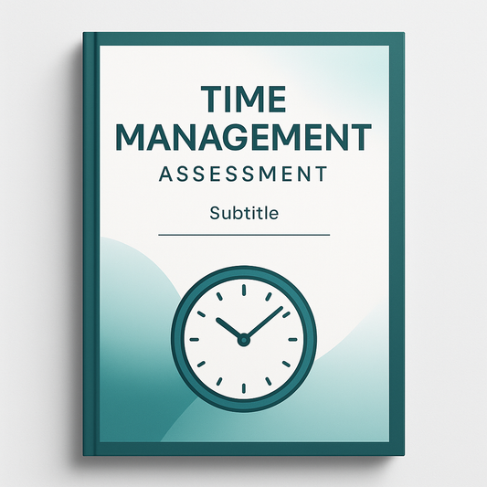 Time Management Assessment Worksheets