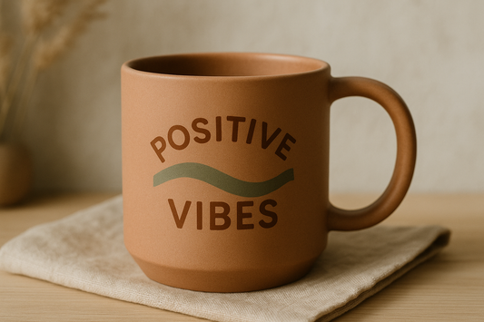 Natural Positive Vibes Coffee Mug