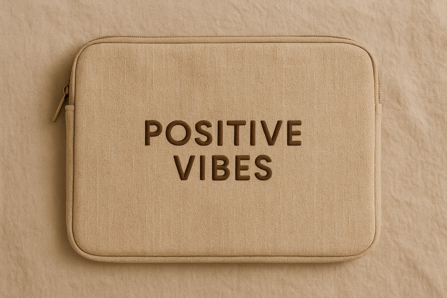 Natural Positive Vibes Laptop Sleeve