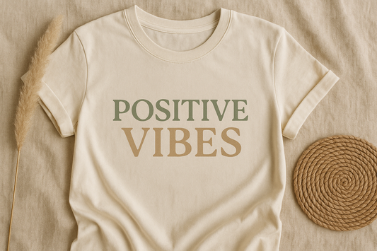 Natural Positive Vibes T-Shirt